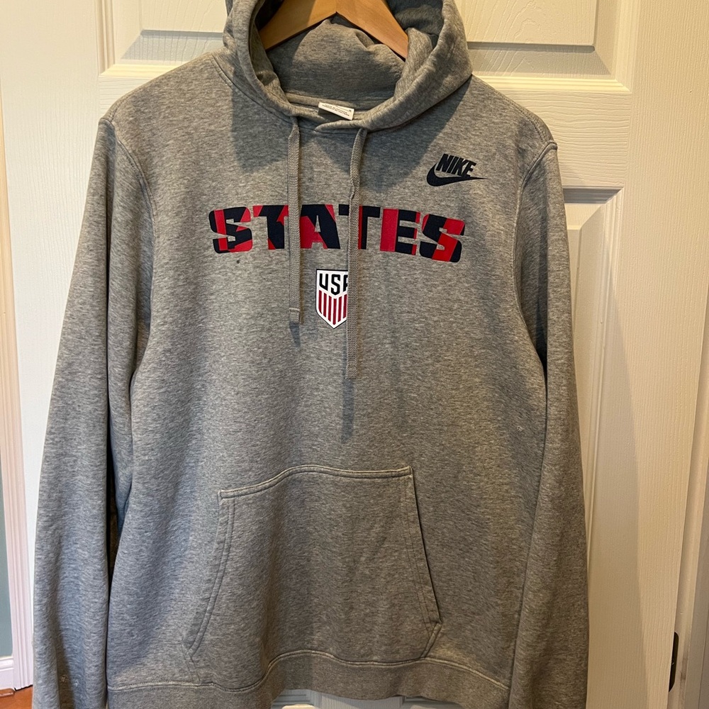 Nike Gray Women’s Hooded Sweatshirt